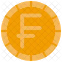 Swiss Coin Cash Icon