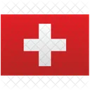 Swiss Flag Nation Icon