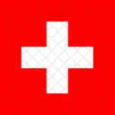 Swiss Confederation Flag Country Icon