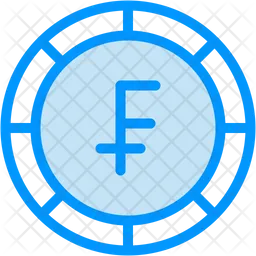 Swiss Franc  Icon