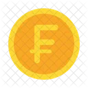 Swiss Franc Coin Money Icon