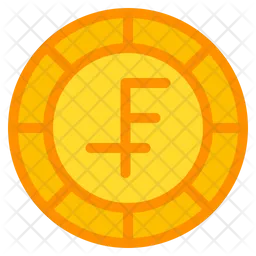 Swiss Franc  Icon