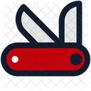 Swiss Knife Knife Pocketknife Icon