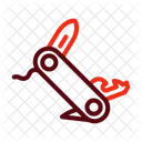 Swiss Knife Knife Pocket Knife Icon