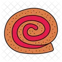 Dessert Roll Sweet Roll Pastry Icon