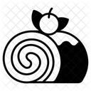 Swill Roll Cake Icon