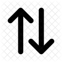 Arrow Switch Vertical Icon