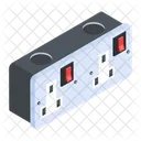 Switchboard Power Outlet Wall Outlet Icon