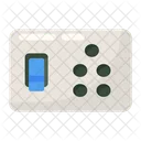 Switchboard Electric Board Electrical Socket Icon