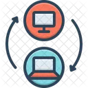 Sticker Label Round Symbol