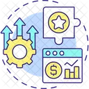 Thriving Industry Switching Symbol