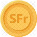 Switzerland France Coin  Icon