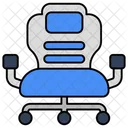 Swivel Chair Seat Armchair Icon
