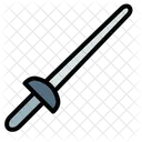 Sword Fencing Foil Sport Game Equipment Icon