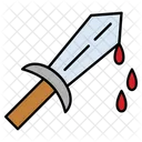 Sword Blood Halloween Icon