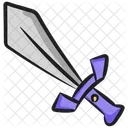 Sword Combat Medieval Blade Icon