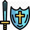 Sword And Shield Sword Shield Icon