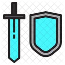 Sword And Shield  Icon