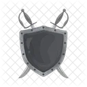 Sword And Shield Weapon Sword Icon