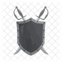 Sword And Shield Weapon Sword Icon