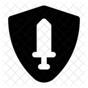 Sword Shield Protection Icon