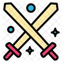 Sword Fight Fencing Sword Olympics Game Icon