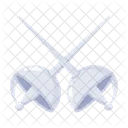 Sword Fighting Fencing Game Icon