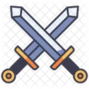Medieval Iron Sword Icon