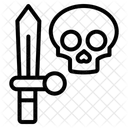 Sword Skull Icon
