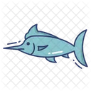 Swordfish Fish Aquatic Icon