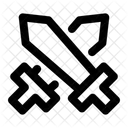 Swords Weapon War Icon