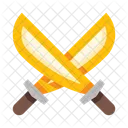 Swords Weapon Steel Arms Icon