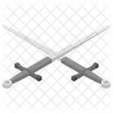 Knife Fighter Symbol Swords Icon