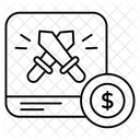 Swords Game Gladiator Daggers Icon