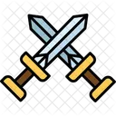 Swords Battle Combat Icon