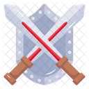 Swords Shield  Icon