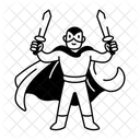 Swordsman Warrior Fighter Icon
