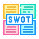 Swot Analysis Color Icon