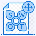 SWOT Analyse SWOT Matrix Strategische Planung Symbol