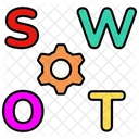 Swot 분석 Swot 분석 아이콘