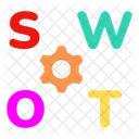 Swot 분석 Swot 분석 아이콘