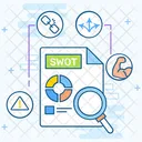 Swot Strength Data Analytics Icon