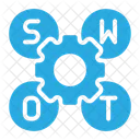 Swot Analysis Weakness Opportunities Icon