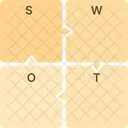 Infografico Swot Ícone