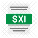 Sxi File File Document Icon