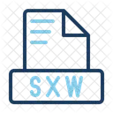 Sxw Document Data Icon