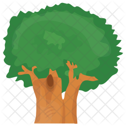 Sycamore Tree Icon - Download in Flat Style