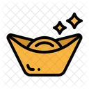 Sycee Ouro Lingote Icon