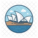Sydney Famous Building Landmark Icon