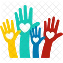 Hande Herz Liebe Symbol